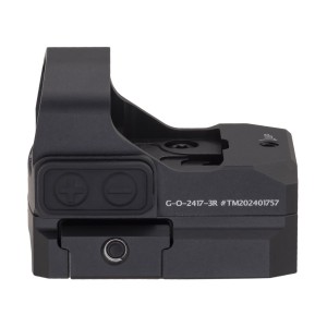 Коллиматор Gaut Tourmaline 1x24x17, открытый, точка 3 МOA красная, Weaver, арт.: G-O-2417-3R [GAUT]